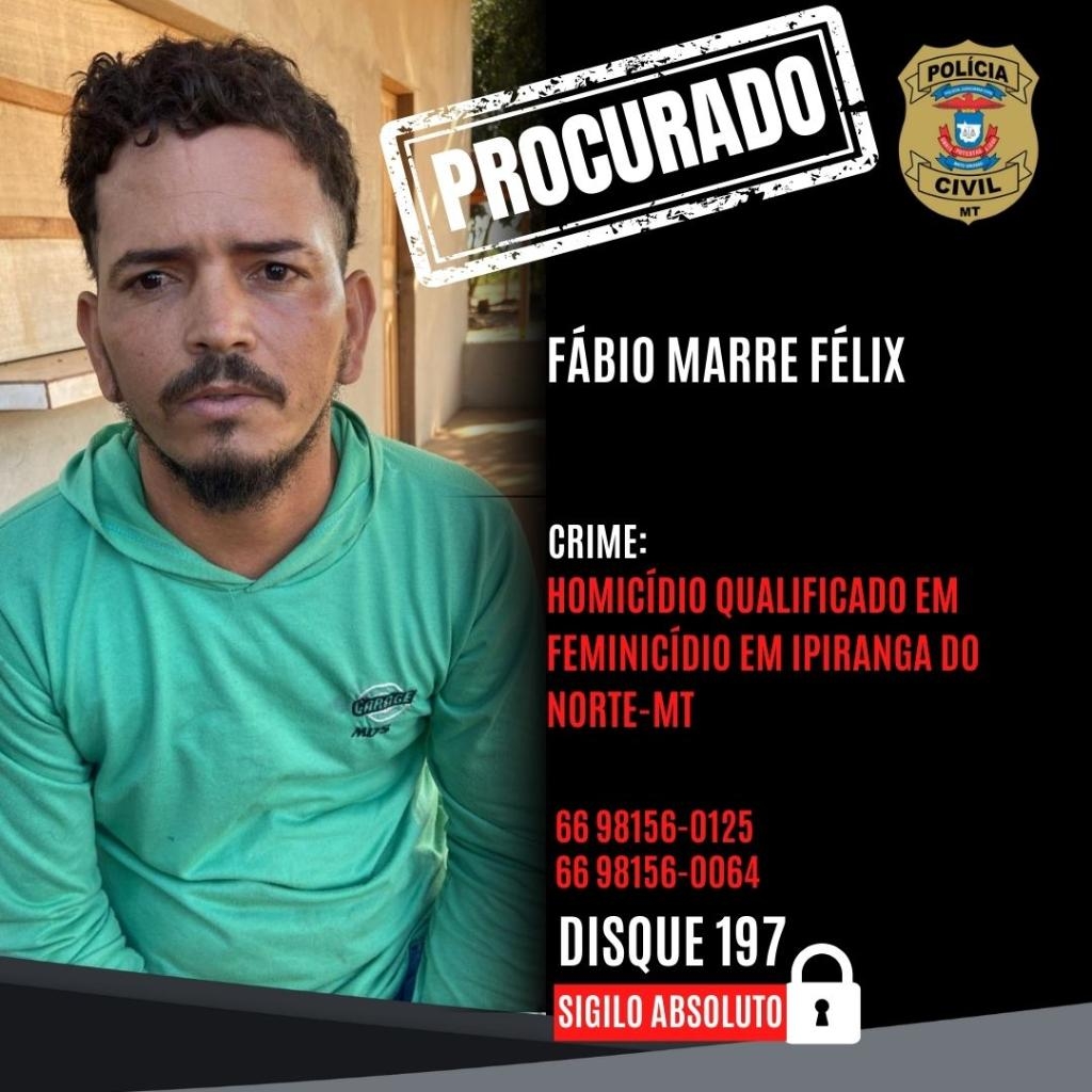 Criminoso que ateou combustível e matou companheira queimada é procurado pela polícia