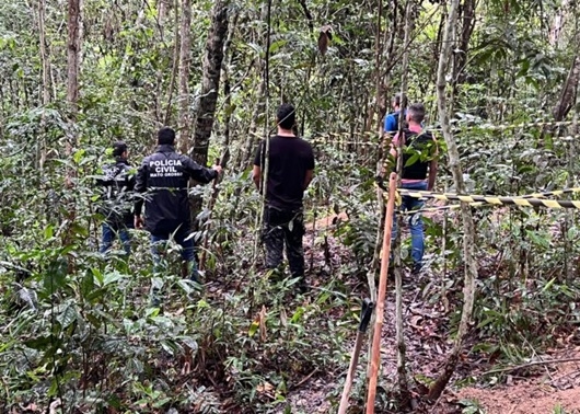 Lucas: PC localiza cemitério clandestino com mais de 11 corpos em mata