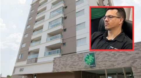 Lojista do Shopping Popular cai do 16° andar e morre em condomínio de luxo em Cuiabá
