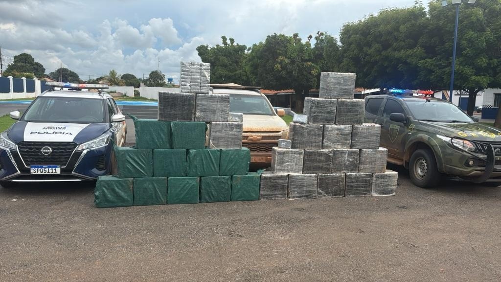 PM e Gefron apreendem cerca de 1 tonelada de cocaína