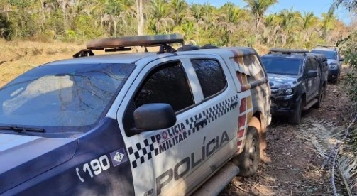 Polícia impede invasão de propriedade rural em MT; cabo da PM está entre os presos