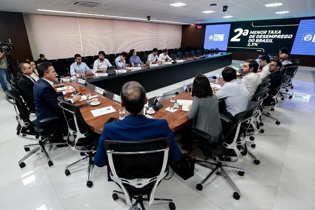 Investidores se reúnem com governador: 'Estamos impressionados com o potencial de Mato Grosso'