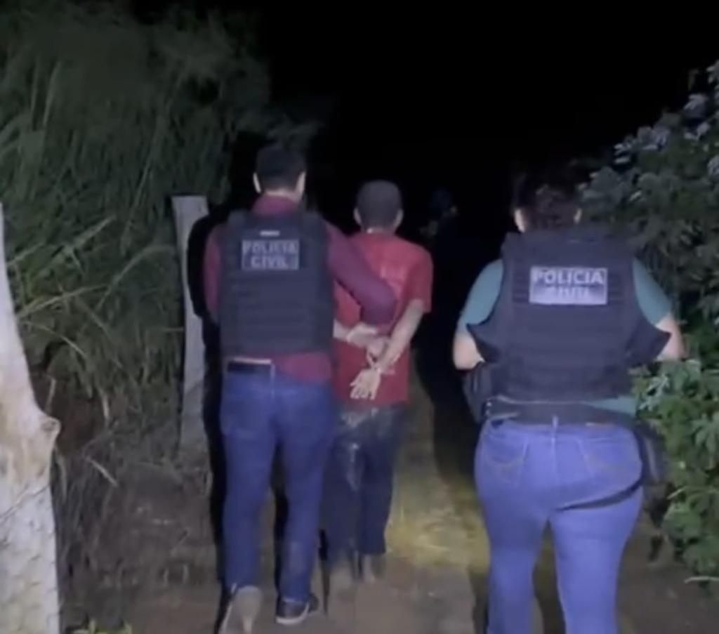 Forças de segurança de MT identificam e prendem homem que esfaqueou mulher com bebê no colo