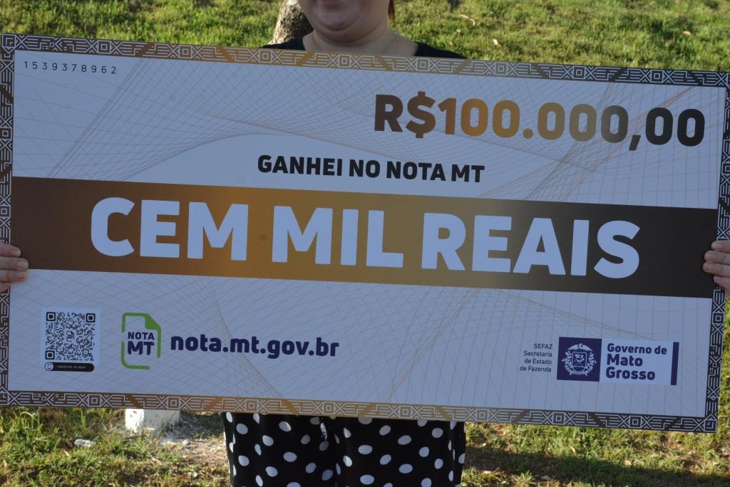 Sorteio do Nota MT será realizado nesta quinta-feira (13)