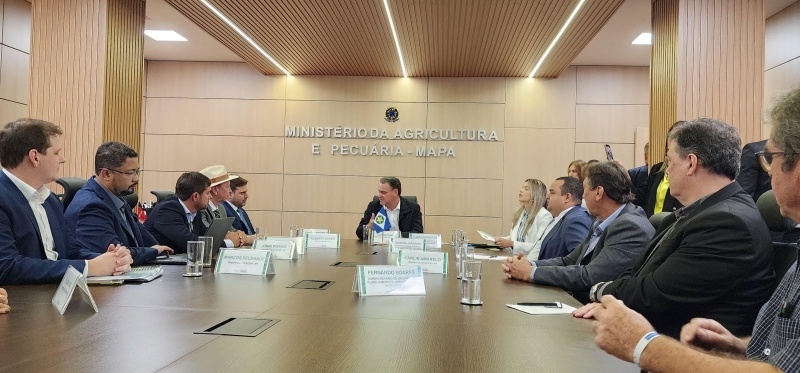 Em Brasília, prefeito se reúne com ministro para viabilizar recursos para Sinop