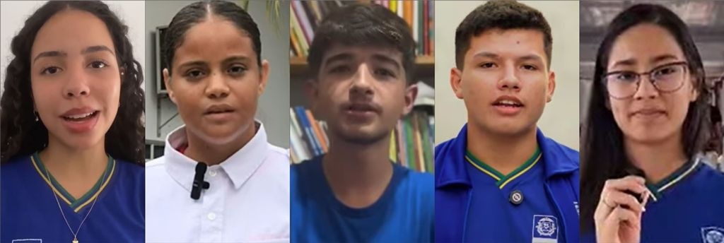 Cinco estudantes da rede estadual são classificados para próxima etapa do Parlamento Juvenil do Mercosul