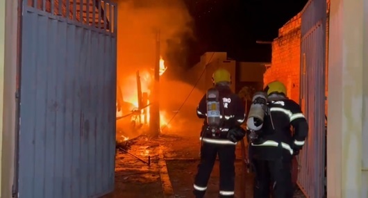 Sinop: Homem agride esposa e ateia fogo em residência
