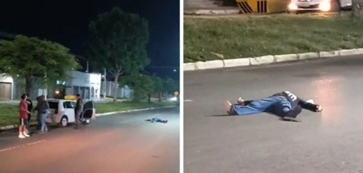 Criminoso morre baleado após invadir farmácia e roubar carro