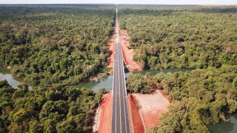 Lançada licitação para 54 km de asfalto na MT-242 