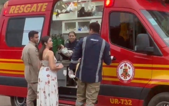 Sinop: Por telefone, bombeiros salvam recém nascido que se engasgou com leite materno