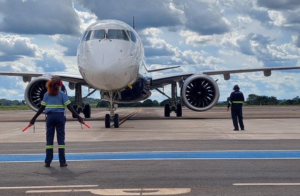 Aeroporto de Alta Floresta inaugura rota direta para Campinas com  voo da Azul