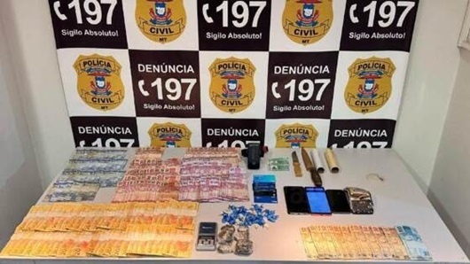 PC prende família em MT por vender supermaconha no Face