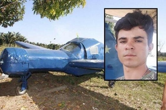 Diretor de Escola Militar mata jovem que construiu réplica de avião com irmão em MT