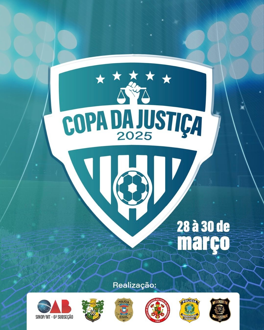 Copa da Justiça começa na próxima sexta-feira (28)