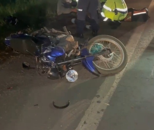 Homem fica ferido após invadir trecho em obras na BR-163 em Sinop
