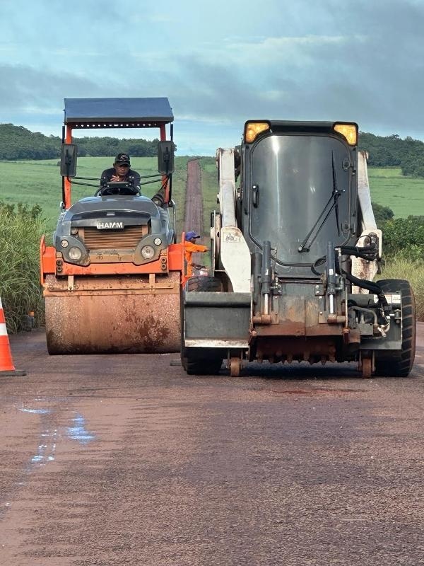 Recuperação da MT-020 avança e deve ser concluída até o fim de 2025