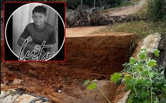 Adolescente morre após moto cair dentro de bueiro sem sinalização em MT