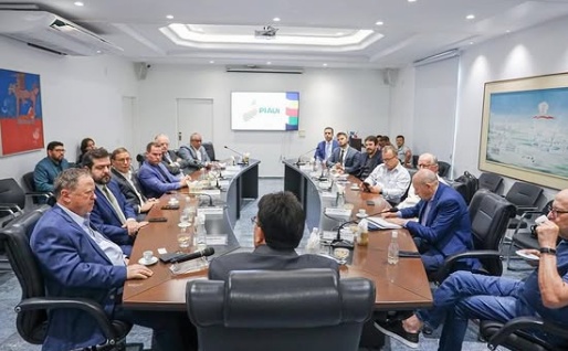 Governador Rafael Fontelles do Piauí se reúne com gigantes do agro de Mato Grosso