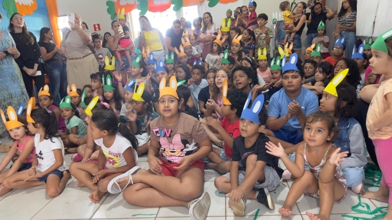 Ação de Páscoa nos CRAS: Assistência Social realiza semana de atividades e entrega de ovos de chocolate