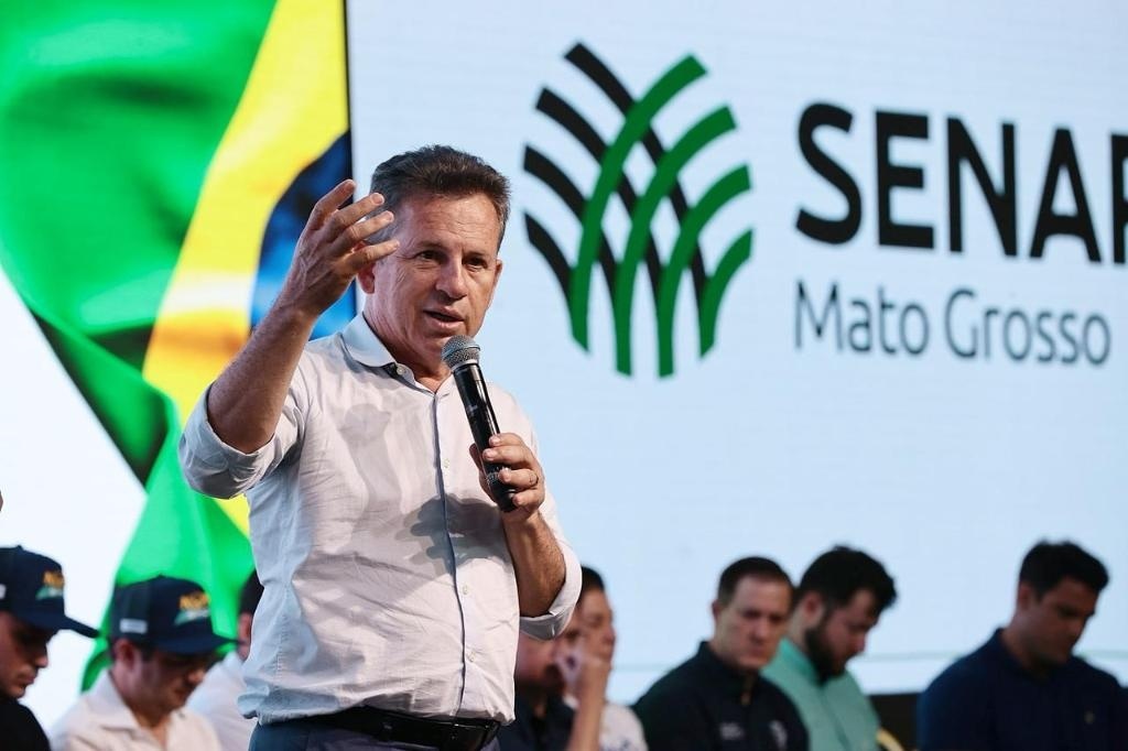 Agro de MT está preparado e não será afetado por guerra econômica dos EUA, diz Mauro Mendes