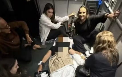 Médica de MT reanima idosa que sofreu parada cardíaca dentro de voo para os EUA