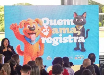 Governo lança programa de identificação e proteção de cães e gatos