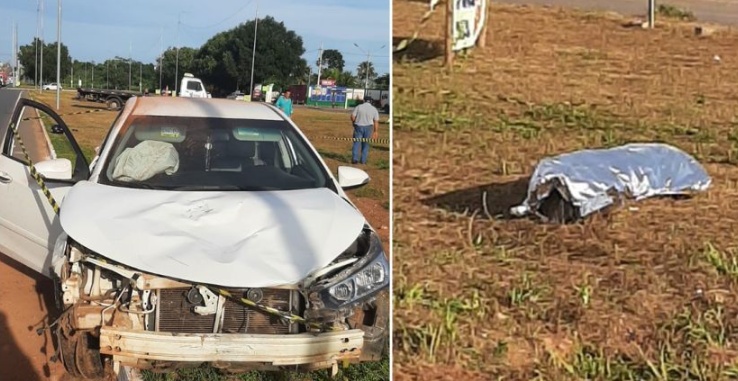 Corolla atropela e mata idoso que estava a caminho do trabalho