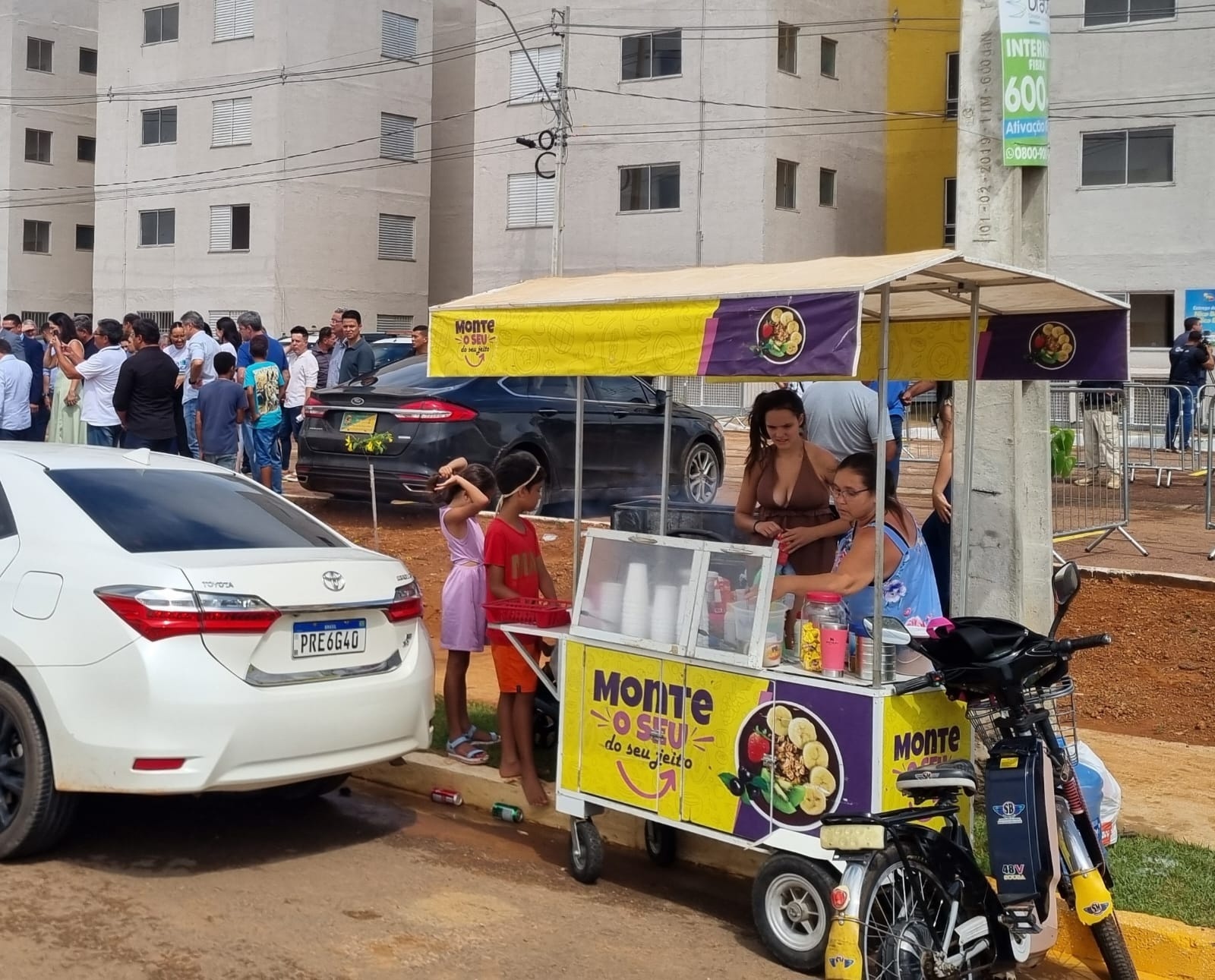 Economia acontecendo em tempo real