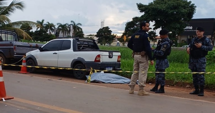 Homem morre atropelado por moto enquanto tentava entrar em carro, em Sinop
