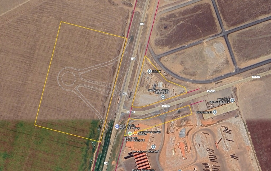 Nova autorização prevê desapropriação de 95 mil m² às margens da BR