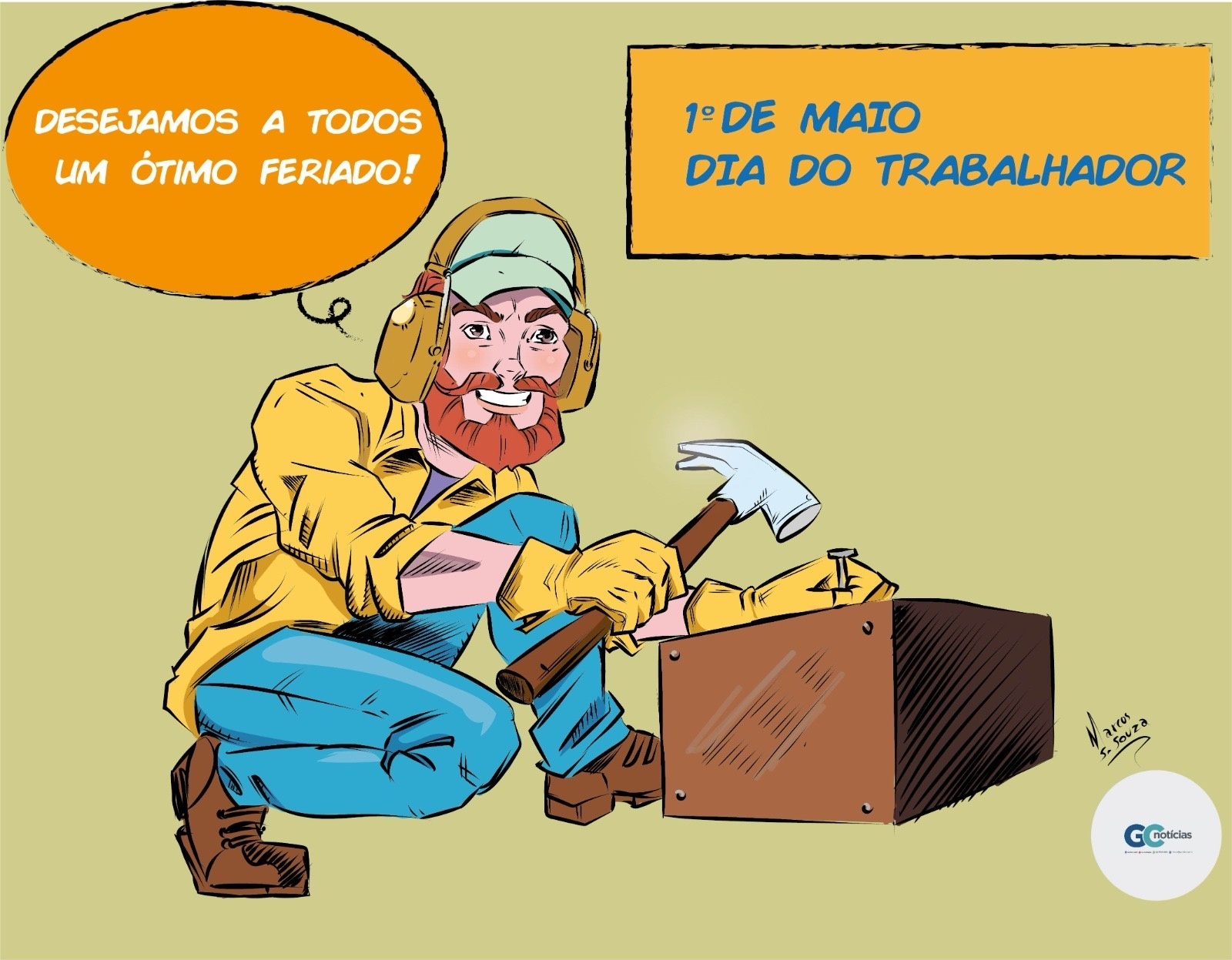 Parabéns trabalhador