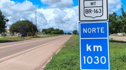 Cobrança de pedágio por todos os eixos de caminhões na BR-163 começa nesta segunda-feira (5); entenda
