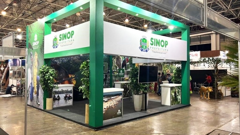 Prefeitura de Sinop disponibiliza espaço para o trade turístico na FIT Pantanal 2025