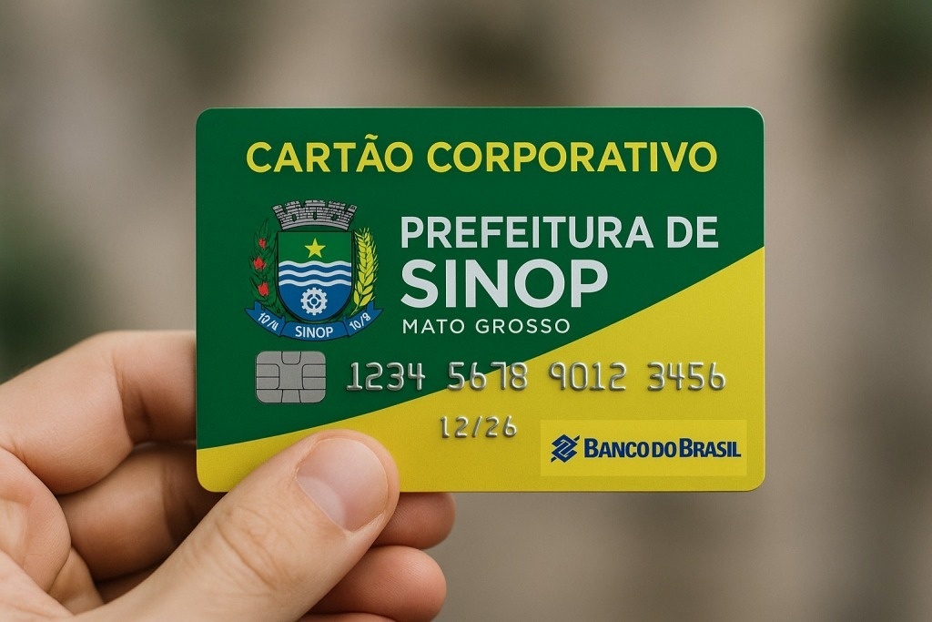 Prefeitura de Sinop passa a ter Cartão Corporativo