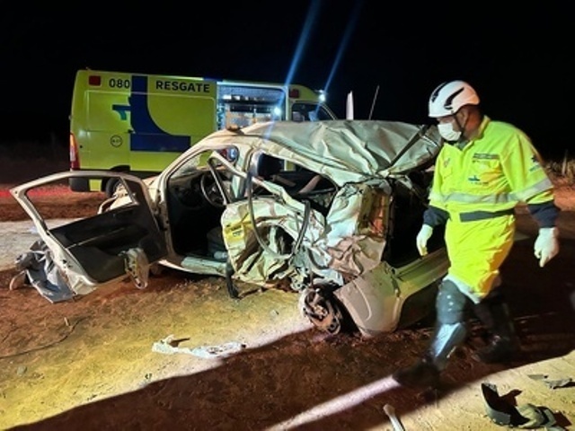 Duas pessoas morrem em grave acidente na BR-163 entre Sinop e Sorriso