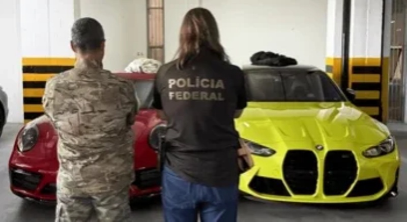 PF apreende carros de luxo do suspeito de operar fraudes