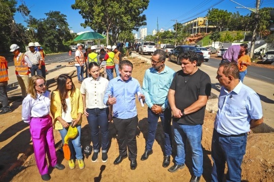 Com atuação do TCE-MT, obras do BRT aumentam ritmo e chegam a 40% de execução