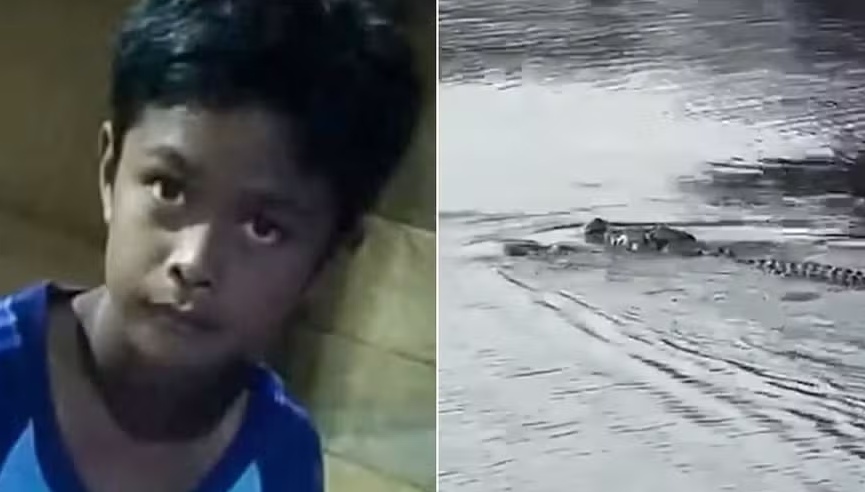 Adolescente é atacado e morto por crocodilo de 4 metros ao pegar bola de futebol jogada em rio