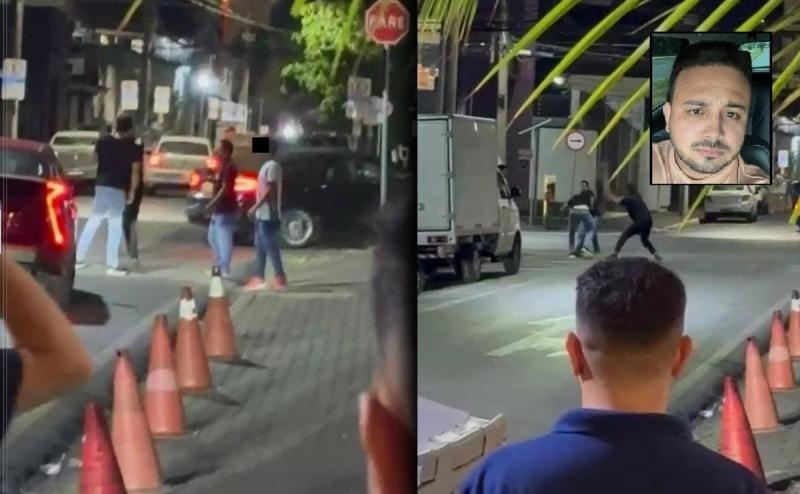 Empresário que destruiu deck de bar se apresenta diz que queria fugir de agressões