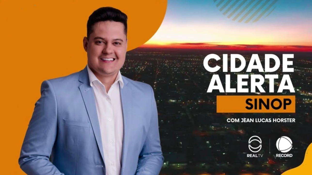 Cidade Alerta está de volta à Real TV com Jean Lucas Horster no comando