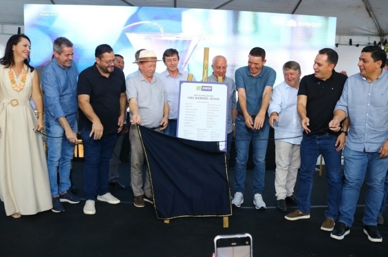 Prefeitura inaugura UBS Menino Jesus e avança na cobertura da saúde primária em Sinop