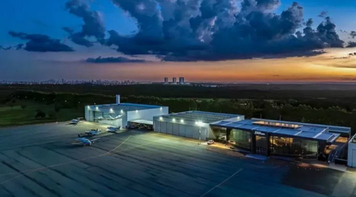 Gigante do agronegócio inaugura aeroporto executivo de R$ 100 milhões, o maior do Centro-Oeste