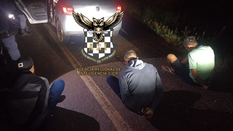 Suspeitos de homicídio em Sinop são presos durante fuga na madrugada