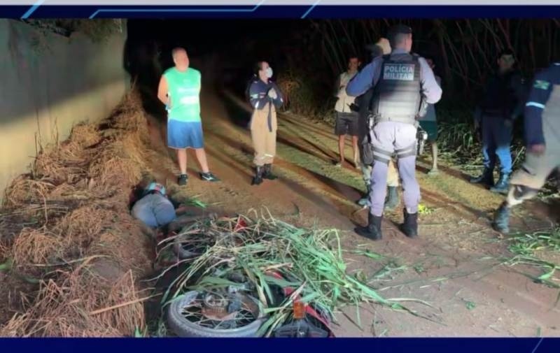 Homem morre em acidente de moto na Estrada Adalgisa em Sinop