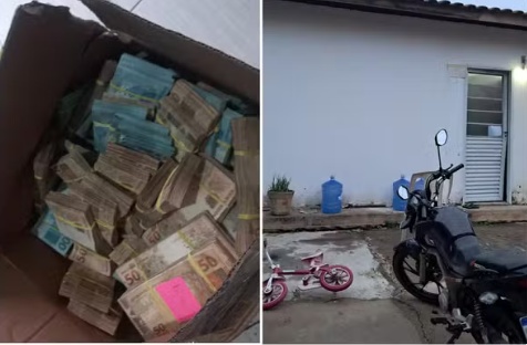 Polícia de MT acha cerca de R$ 500 mil em caixa de papelão desviados de salários de jogadores da série A