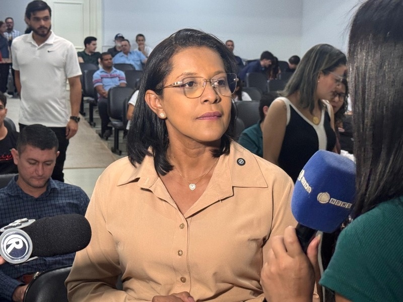 Em Campo Verde, Gisela debate segurança alimentar, ao falar da cadeia produtiva da carne