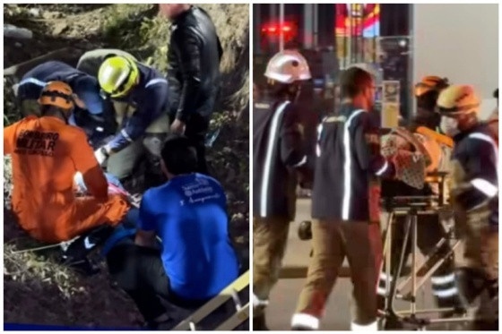 Acidente entre duas motos deixa três feridos em Sinop