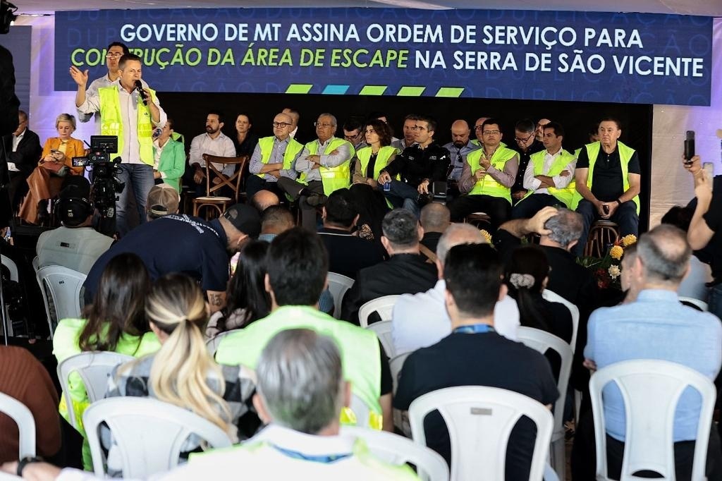Governo de MT e Nova Rota dão ordem de serviço para duplicar BR-163 entre VG e Jangada: 'avanço histórico'