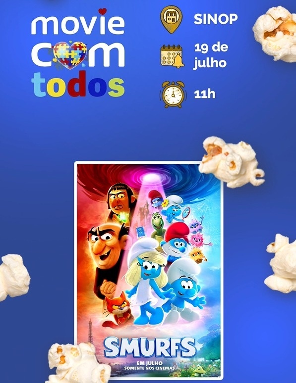 Sinop tem sessão de cinema adaptada e gratuita para crianças autistas neste sábado (19)