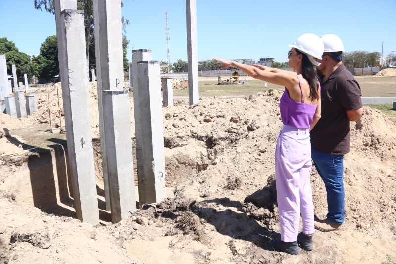Obra da nova Prefeitura de Sinop avança  e chega a 8% de execução